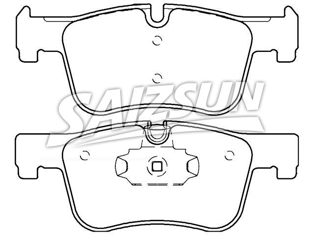 Brake Pad Set:34 11 6 874 331