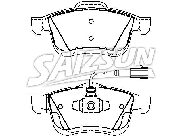 Pastillas de freno Brake Pad Set:77364929