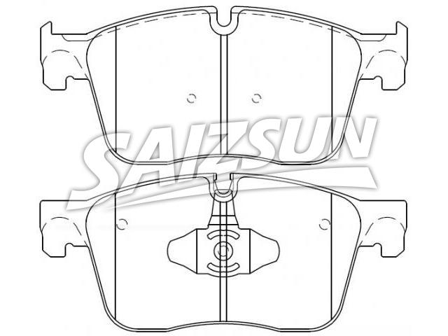 тормозная кладка Brake Pad Set:T2H7448