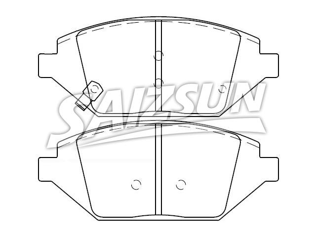 тормозная кладка Brake Pad Set:42349238
