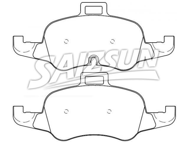 тормозная кладка Brake Pad Set:8S0 698 151