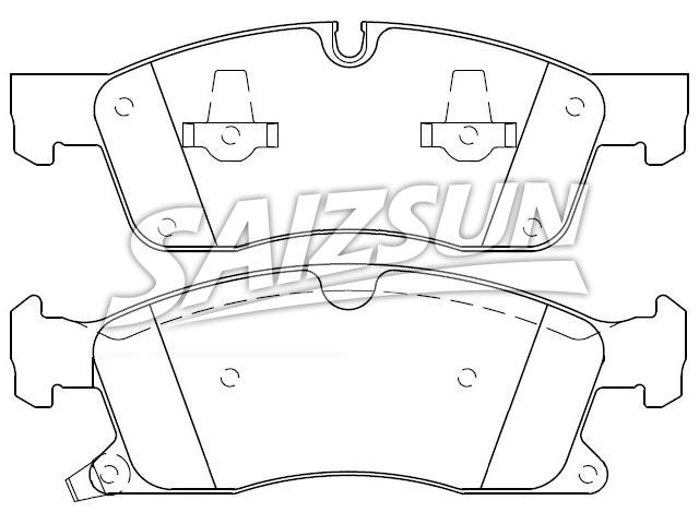 Brake Pad Set:68052370AD