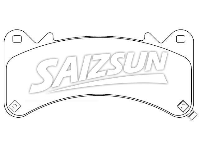 Brake Pad Set:23278268