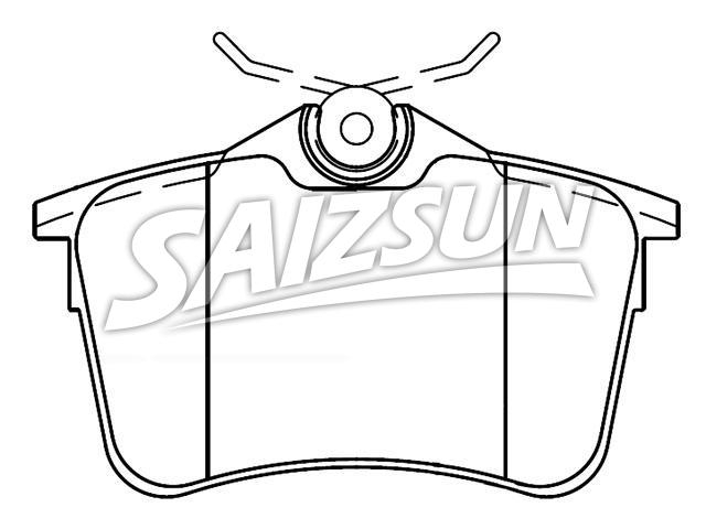 Brake Pad Set:4254.29