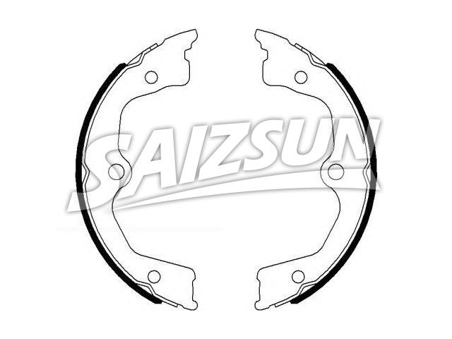 Brake Shoe Set:43053-SJA-E00