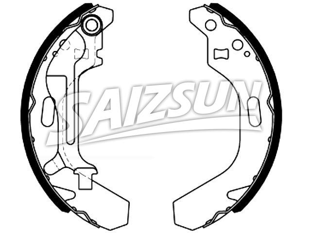 Brake Shoe Set:B3010630300