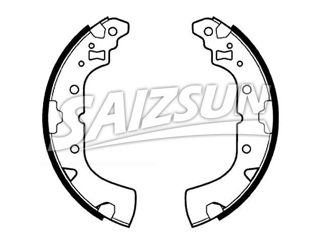 Brake Shoe Set:4600A350