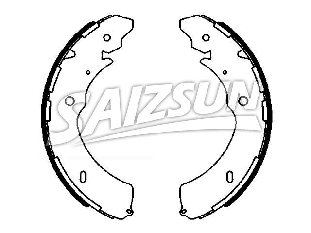 Brake Shoe Set:5-87832-257-0