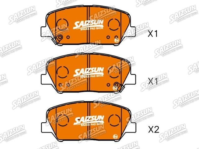 Pastillas de freno Brake Pad Set:58101-2MA00