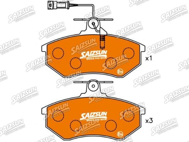 Pastillas de freno Brake Pad Set:443 698 151 C
