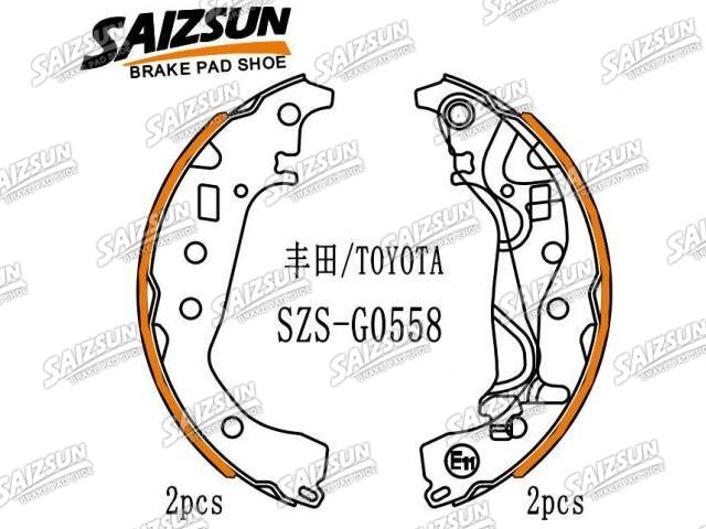 Zapata de freno Brake Shoe Set:04495-52020