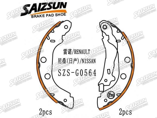 Zapata de freno Brake Shoe Set:77 01 205 517