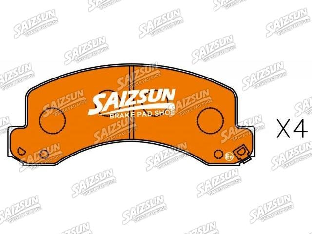 Pastillas de freno Brake Pad Set:8-97203-209-0