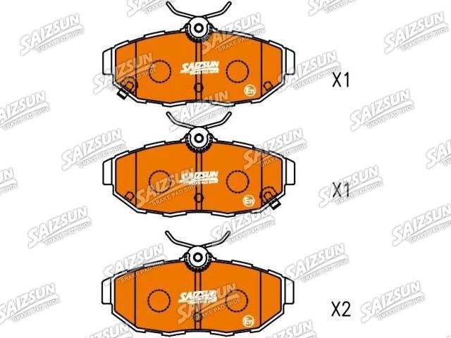 Pastillas de freno Brake Pad Set:BR3Z-2200-A
