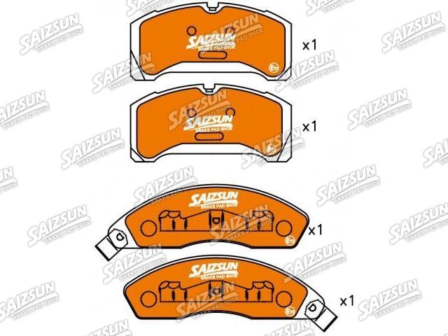 Pastillas de freno Brake Pad Set:D9BZ 2001 H