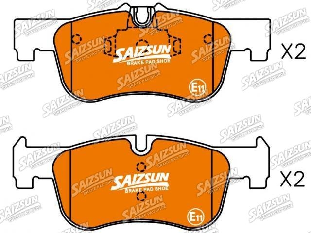 Pastillas de freno Brake Pad Set:34 11 6 858 910