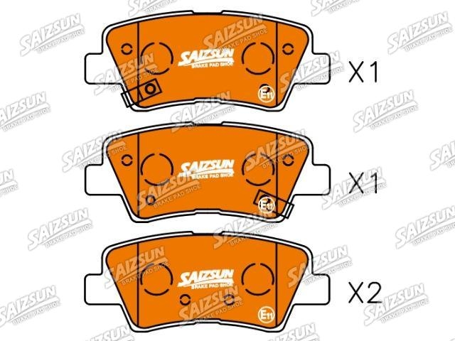 Pastillas de freno Brake Pad Set:58302-D3A00