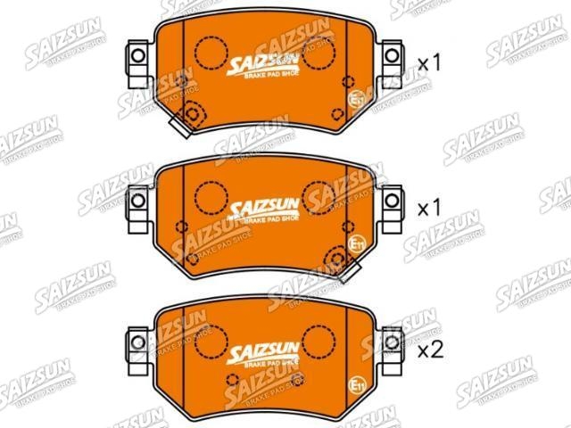 Pastillas de freno Brake Pad Set:GMY0-26-43ZA