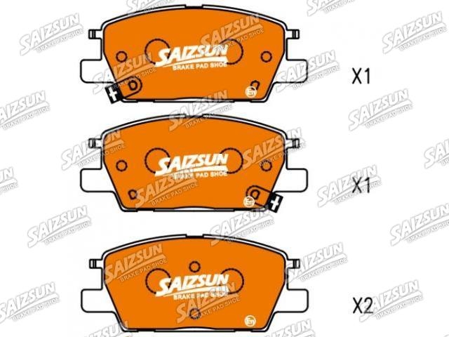 Pastillas de freno Brake Pad Set:23326280
