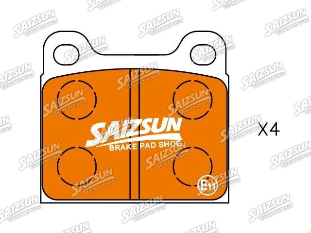 Pastillas de freno Brake Pad Set:D31-7736