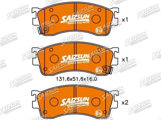 Pastillas de freno Brake Pad Set:BLYM-33-28Z