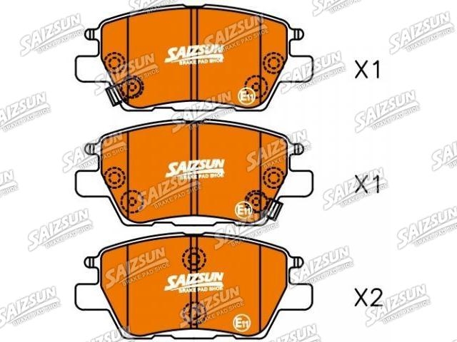 Pastillas de freno Brake Pad Set:23286272