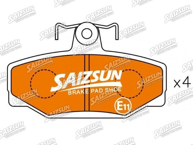 Pastillas de freno Brake Pad Set:270 923