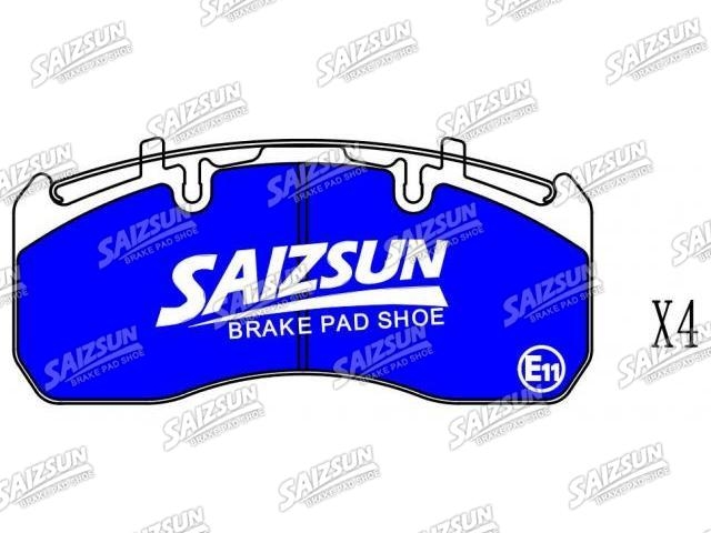 Pastillas de freno Brake Pad Set:2 056 871 2