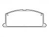 Plaquettes de frein Brake Pad Set:04465-21010