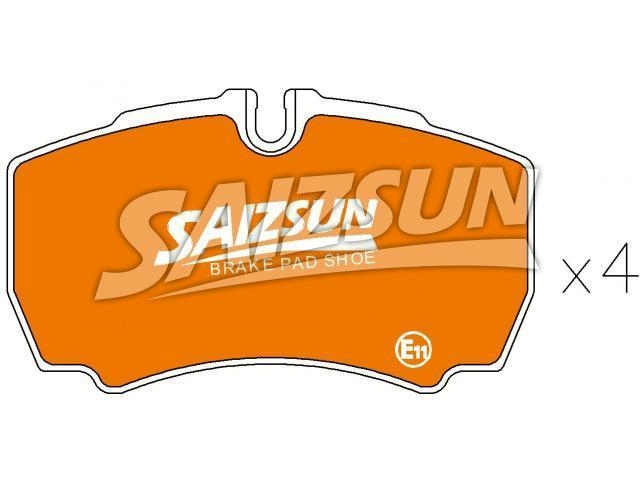 Plaquettes de frein Brake Pad Set:1718023