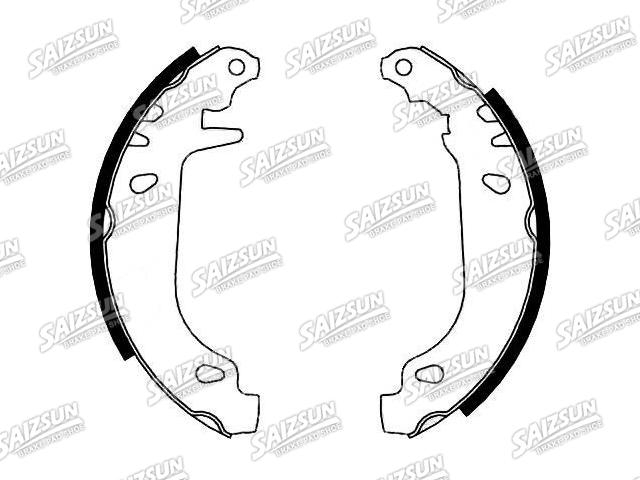 Kit mâchoire de frein Brake Shoe Set:95644437