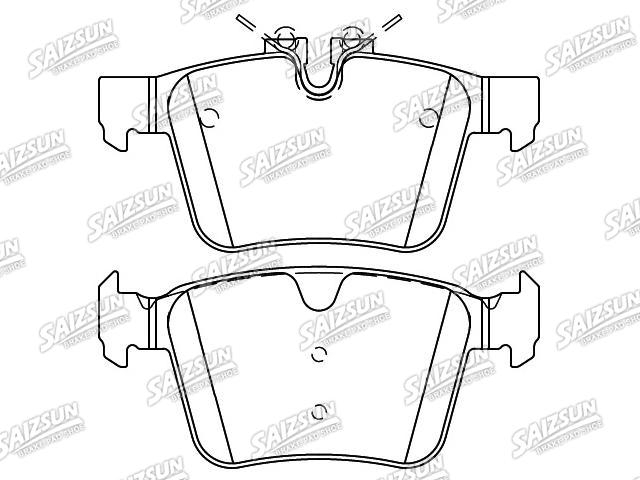 Plaquettes de frein Brake Pad Set:LR061385