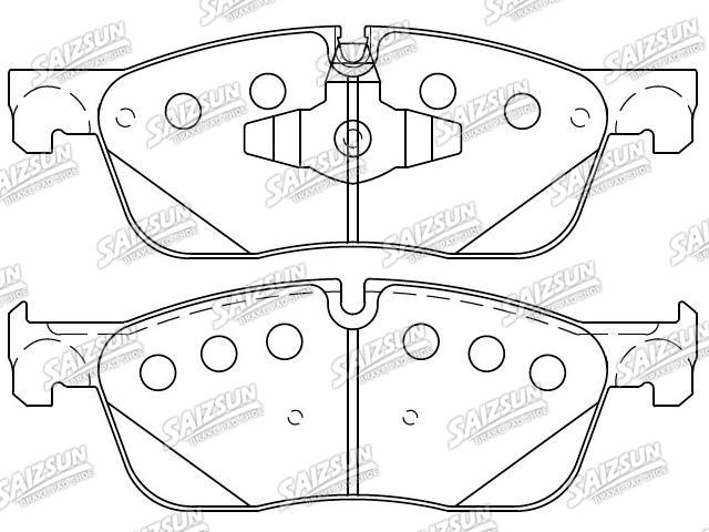 Plaquettes de frein Brake Pad Set:LR072681