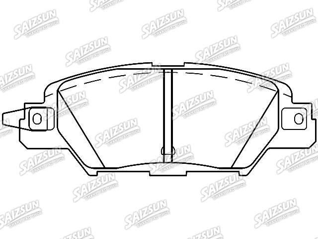 Plaquettes de frein Brake Pad Set:KAY0-26-48Z
