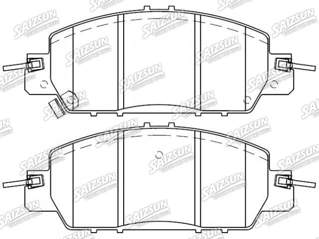 Plaquettes de frein Brake Pad Set:45022-T3L-A00