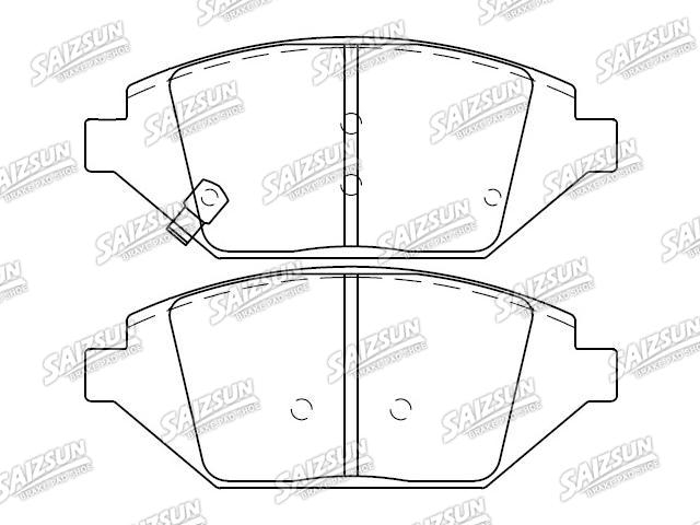 Plaquettes de frein Brake Pad Set:42349238