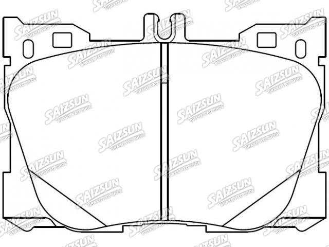 Plaquettes de frein Brake Pad Set:000 420 50 00