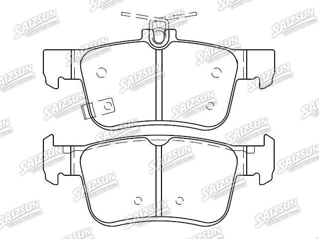 Plaquettes de frein Brake Pad Set:43022-TBA-A02