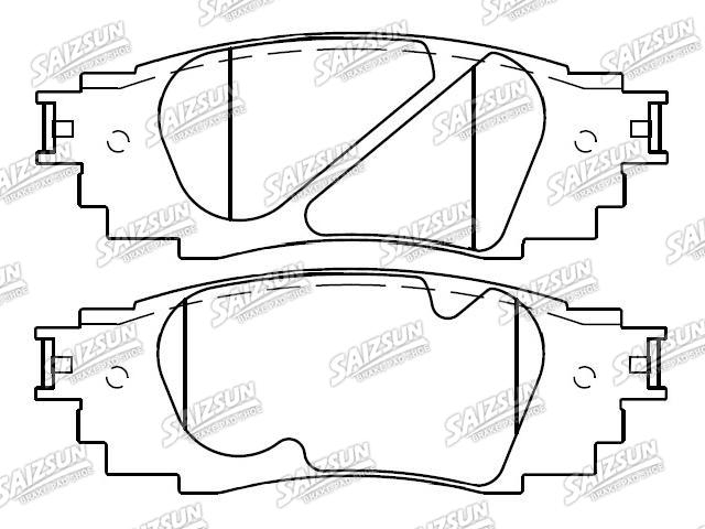 Plaquettes de frein Brake Pad Set:04466-48160