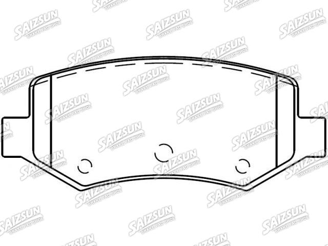 Plaquettes de frein Brake Pad Set:D4033-SN102-C2
