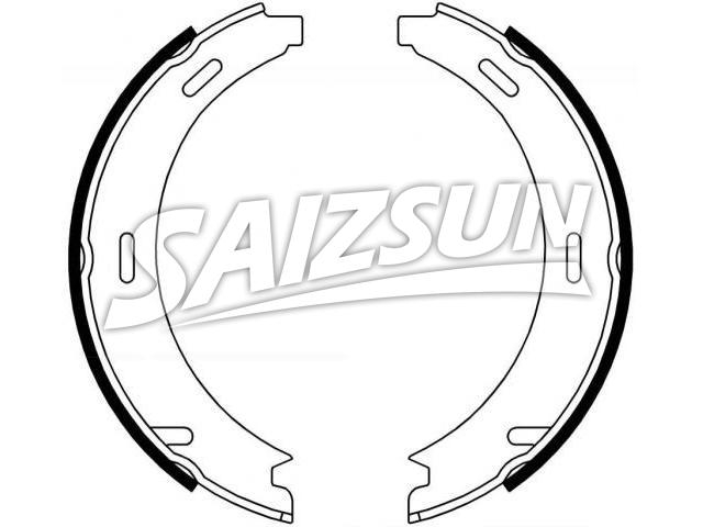 Kit mâchoire de frein Brake Shoe Set:124 420 07 20