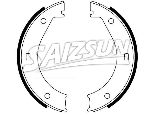 Kit mâchoire de frein Brake Shoe Set:34 41 6 761 294