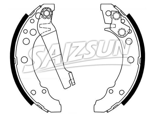 Brake Shoe Set Brake Shoe Set:171 609 525 A