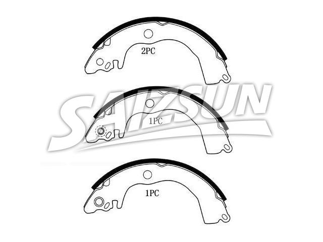 Brake Shoe Set Brake Shoe Set:8-97011-434-0