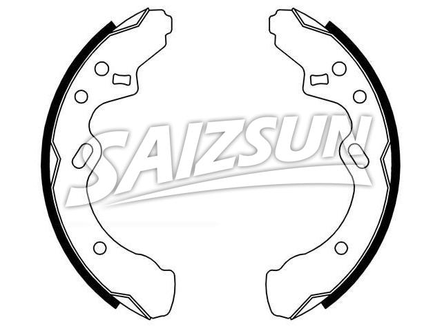 Brake Shoe Set Brake Shoe Set:B216-26-310