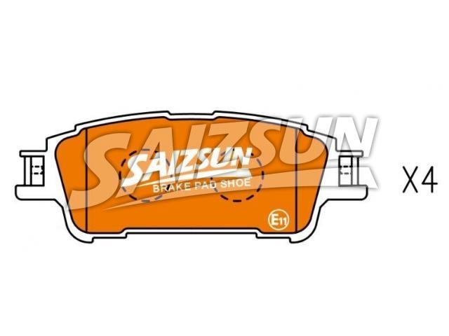 Plaquettes de frein Brake Pad Set:04466-28120