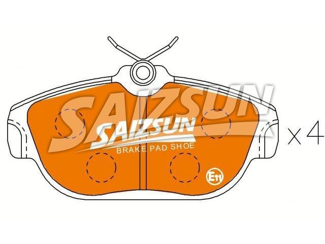 Plaquettes de frein Brake Pad Set:2713493