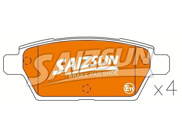 Plaquettes de frein Brake Pad Set:B5CA02648Z