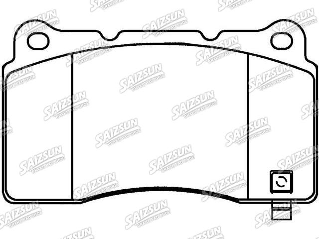 тормозная кладка Brake Pad Set:58101-2MA10