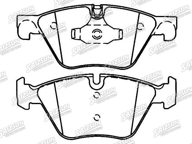 тормозная кладка Brake Pad Set:34 11 6 775 310